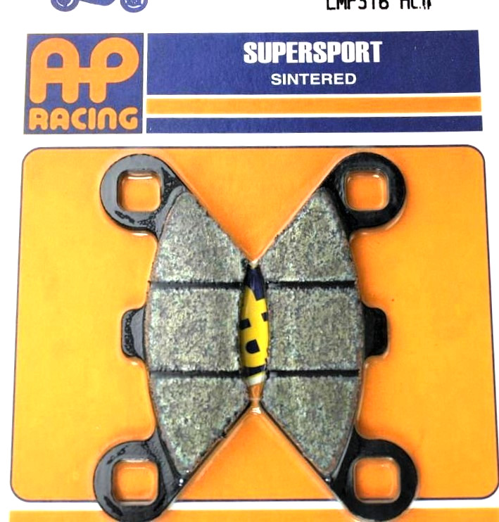 Front+Rear Brake Pads Polaris Quad 300 330 400 500 700 800 Sintered AP Brakes