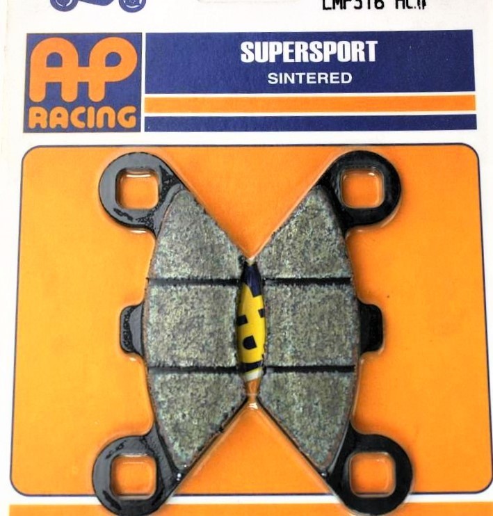 Rear Brake Pads Polaris Quad Outlaw 450 500 525 Predator 500 AP Brakes See Model