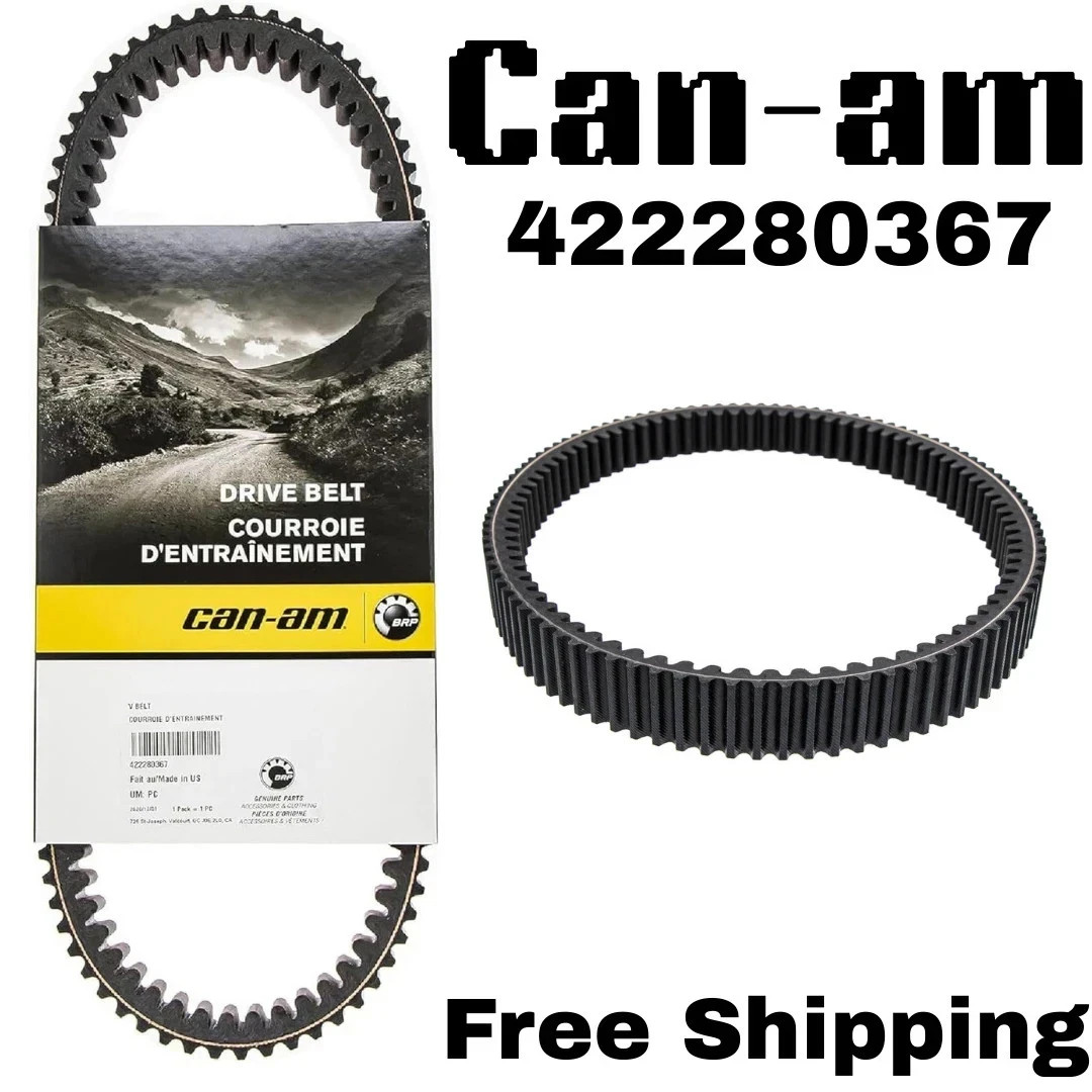 Can-Am OEM 422280367 Drive Belt for Maverick Renegade Commander – Genuine New