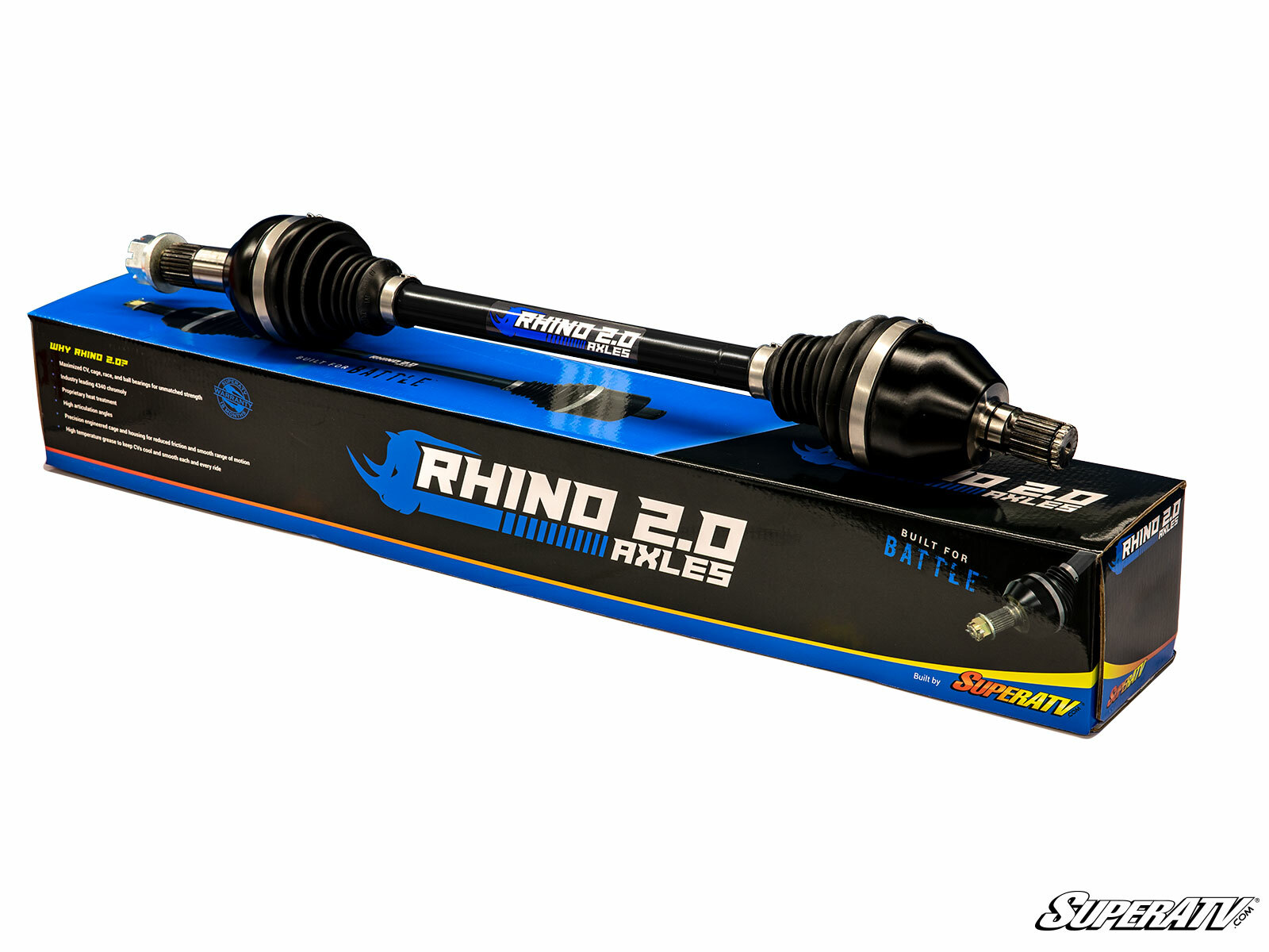 SuperATV Rhino 2.0 Can-Am Maverick X3 (72″ Wide) Stock Length – REAR