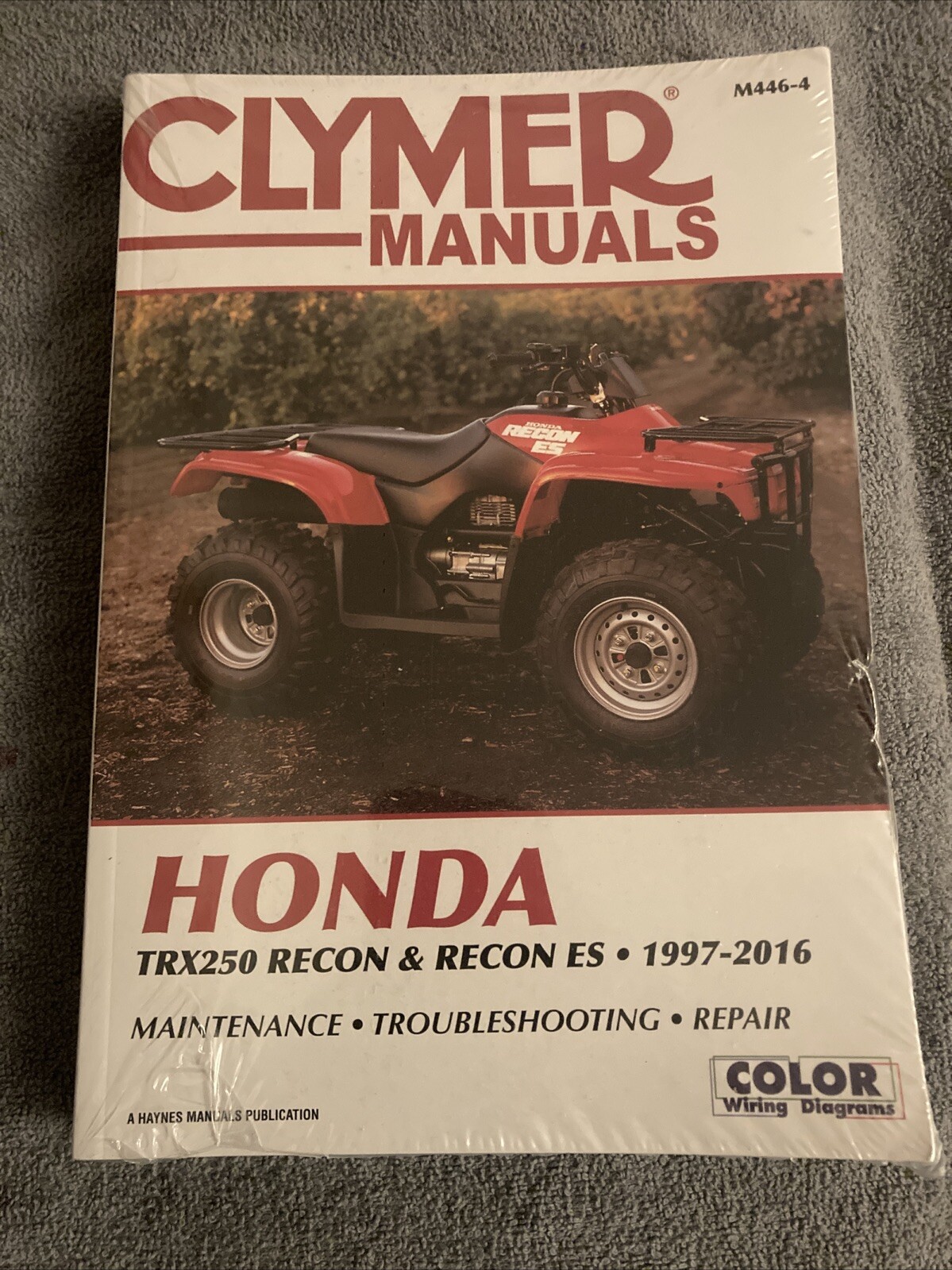 Honda Quad Atv Clymer Haynes Service Manual TRX250 250cc Recon ES  1997 – 2016