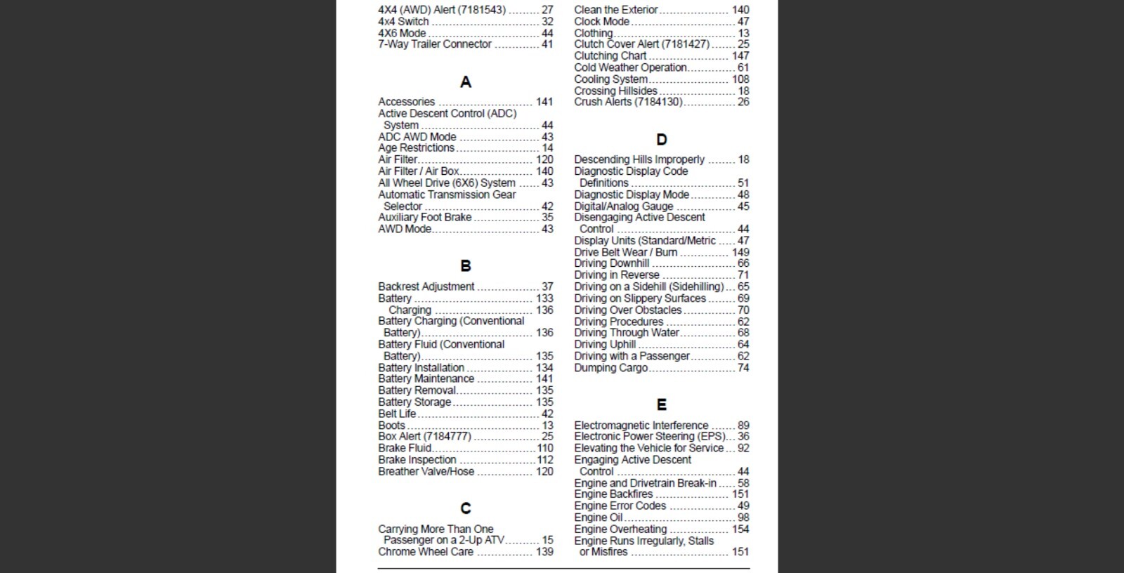 2018 Polaris Tractor Sportsman 570 6×6 ATV Maintenance and Owner’s manual
