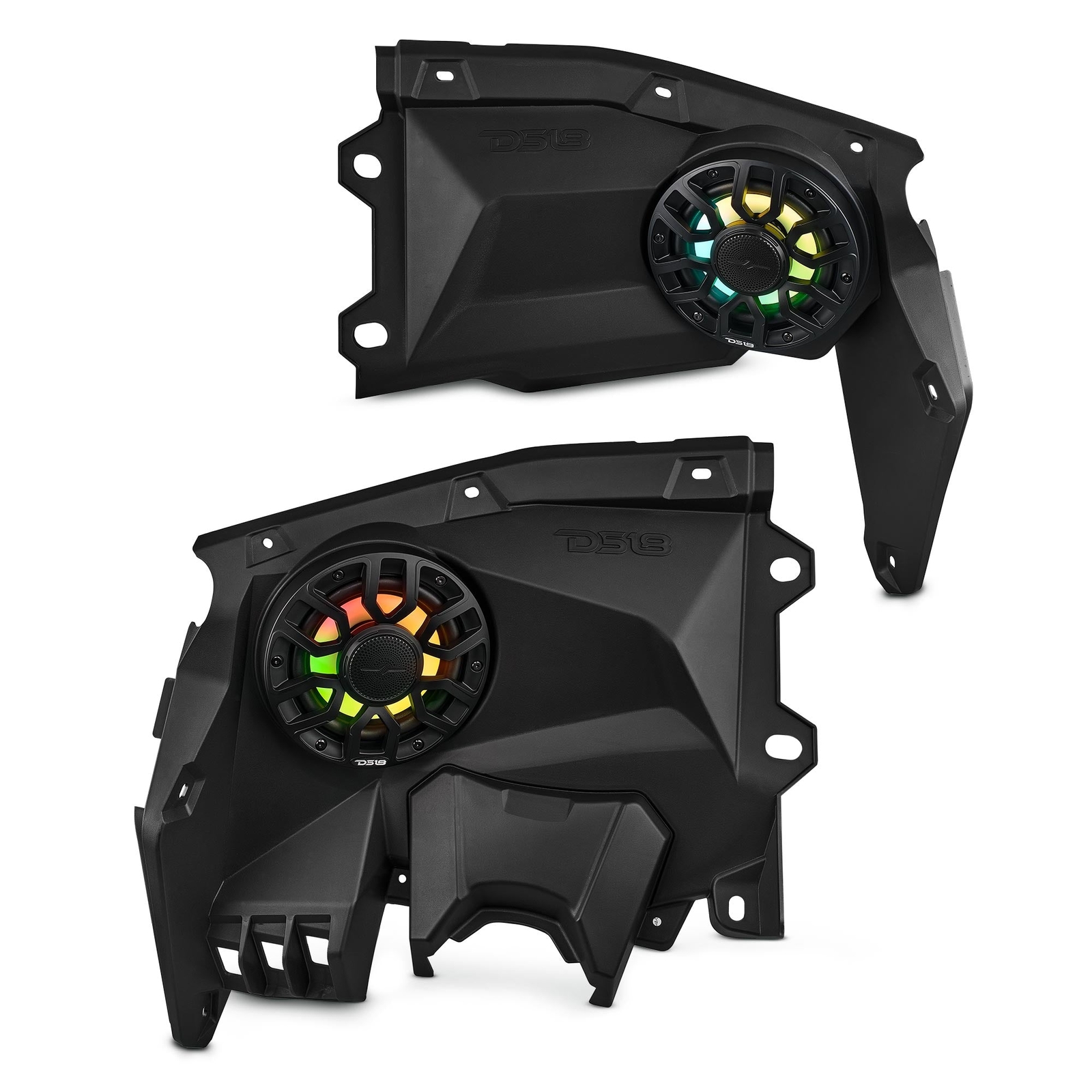 DS18 Can-Am Maverick X3 Dashboard Panel Loaded with 6.5″ Speakers Digital Lights