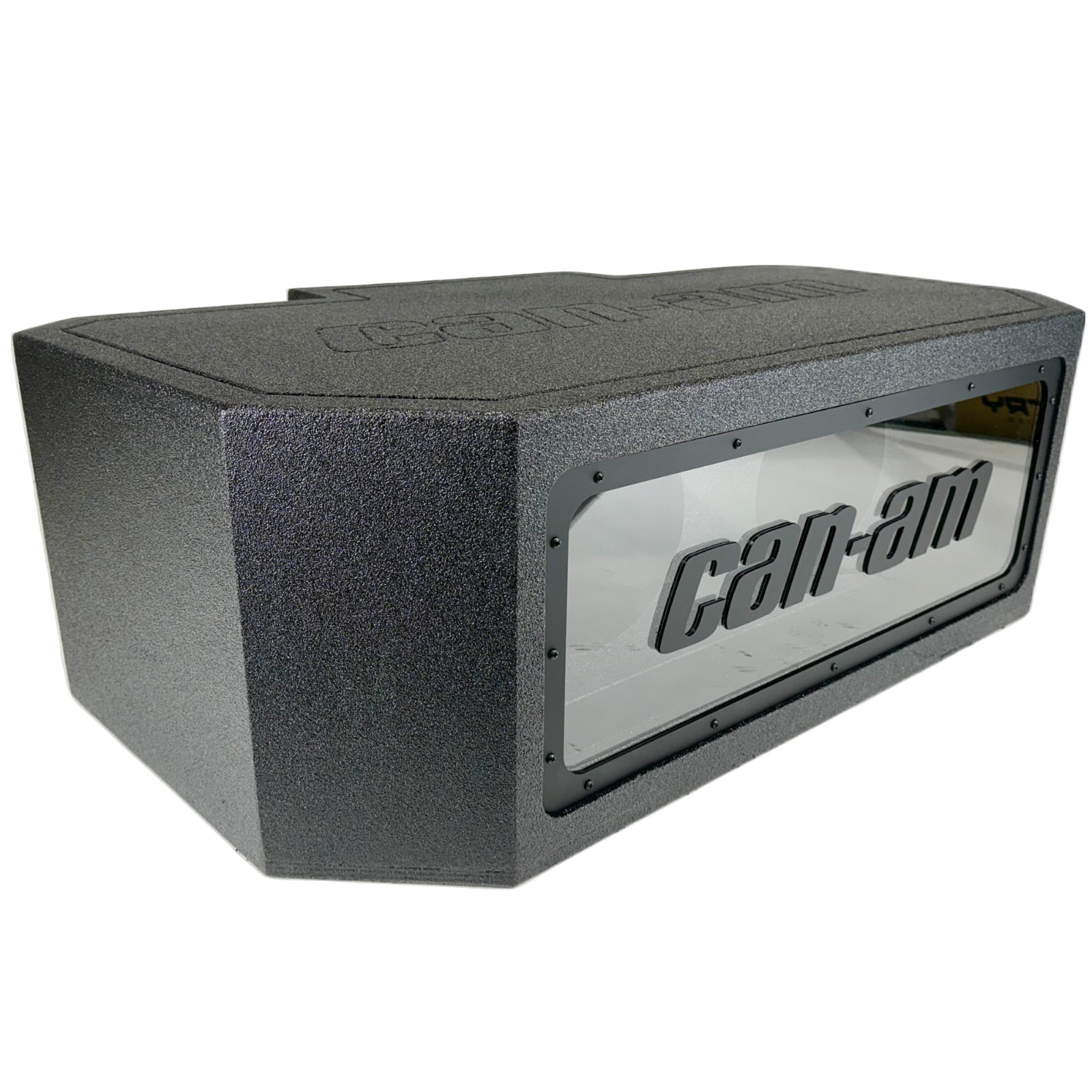 Can-am Maverick R 24-UP Tail Gate Subwoofer Enclosure Box 2×10 BIRCH 3/4