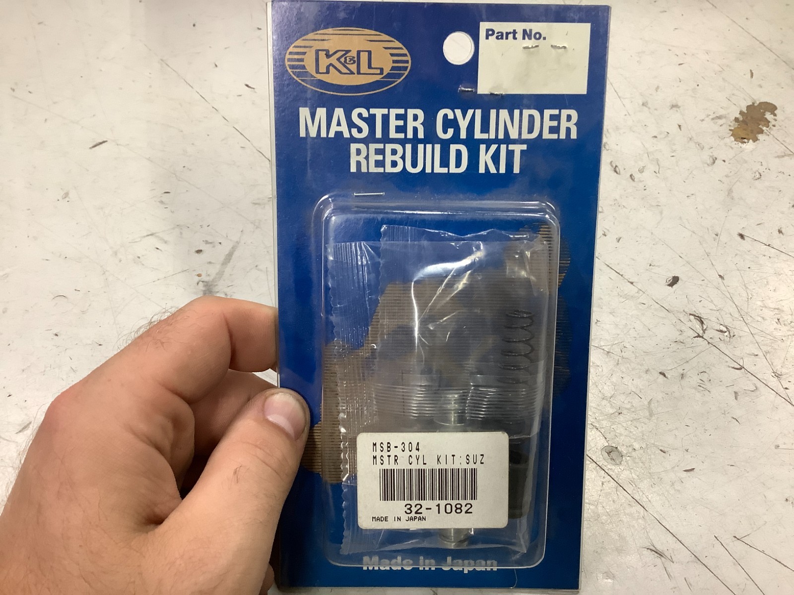 NOS K&L Supply Master Cylinder Rebuild Kit Honda Quad Runner 85-90 LT230 32-1082