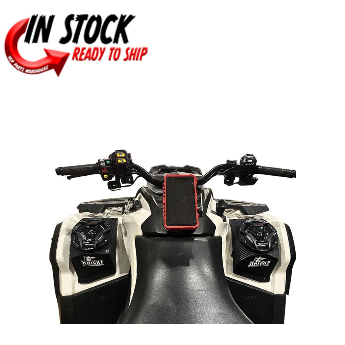 KNIGHT ATV FENDER SPEAKER KIT CAN AM 2016-2024 OUTLANDER 1000 850 650