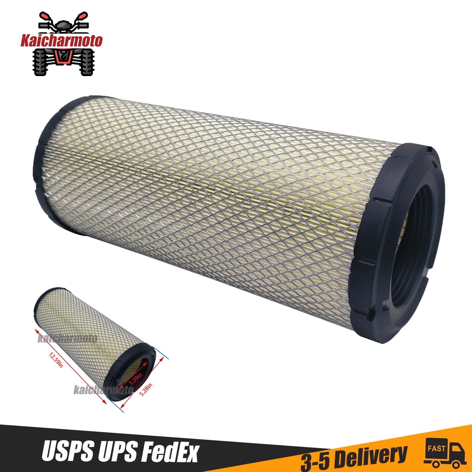 Air Filter Fits For Can-Am Maverick 1000 X3 XDS XRS Sport Trail MAX 715900422