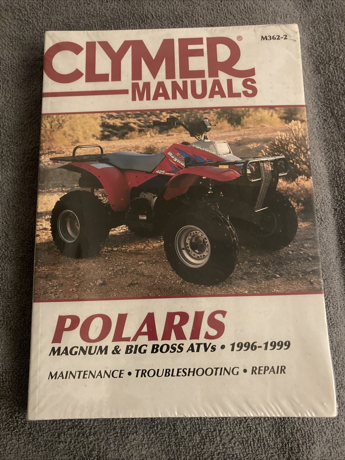Polaris Quad Atv Clymer Haynes Service Manual 425 500 Magnum Big Boss 425cc