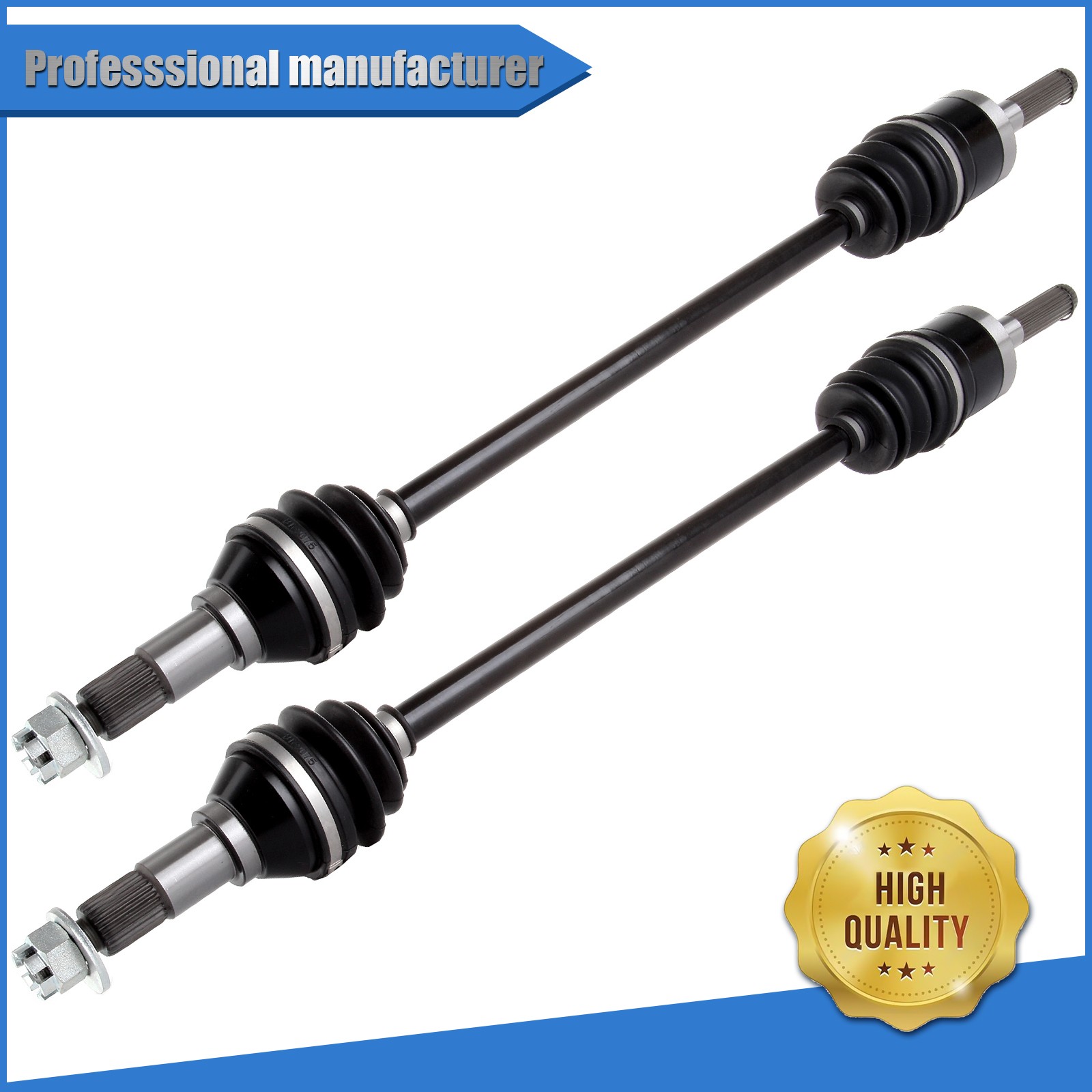 2 Pcs Front CV Joint Axles For Can-Am Maverick 1000R 4×4 XRS DPS 2013-2015