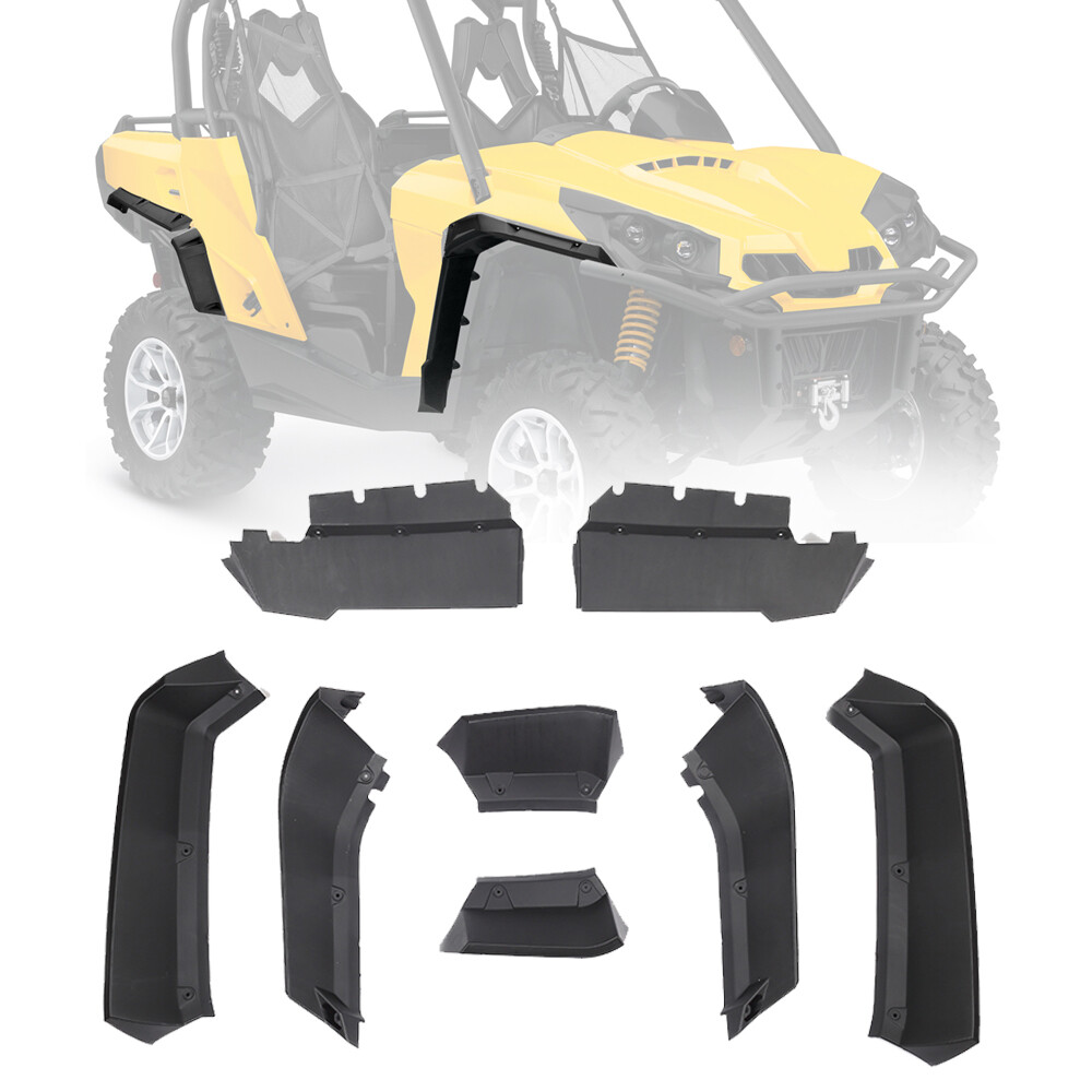Heavy Duty Fender Flares Coverage For Can Am Commander 800/800R/1000/Max 2011-20