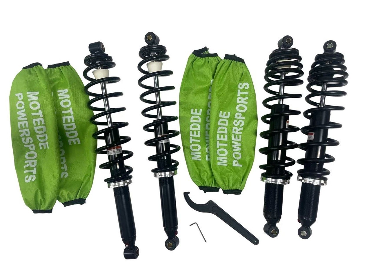 4PCS New Front Rear Shocks Fit Can-Am Outlander Renegade 450 500 570 650 800 BLK