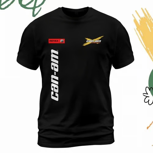 CAN AM TEAM BRP ROTAX T-Shirt Funny Size S-5XL Made in USA
