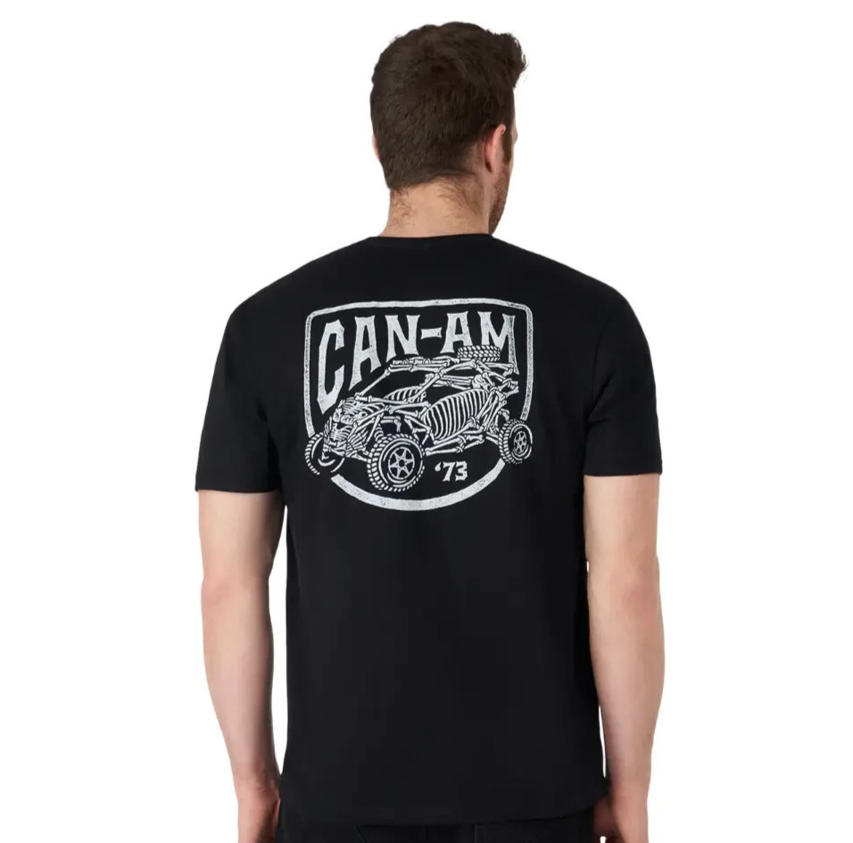 MEN’S CAN-AM BONES T-SHIRT CAN-AM MAVERICK TEE SHIRT MEN’S CAN AM CLOTHING