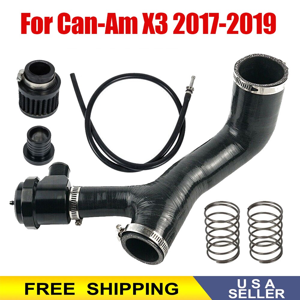 Fits Can-Am Maverick X3 Turbo Blow Off Valve Kit BOV XRS XRC XMR XDS R 2018 2019