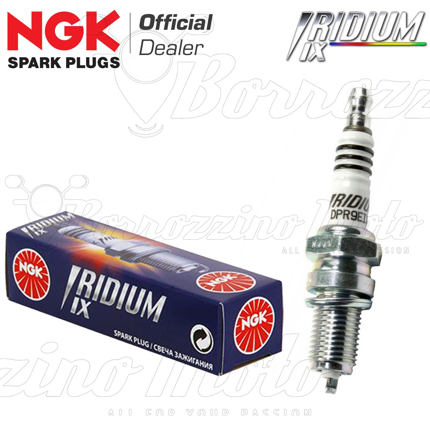 2005 NGK Iridium Spark Plug DPR9EIX-9 Yamaha Quad Yxr Rhino 660