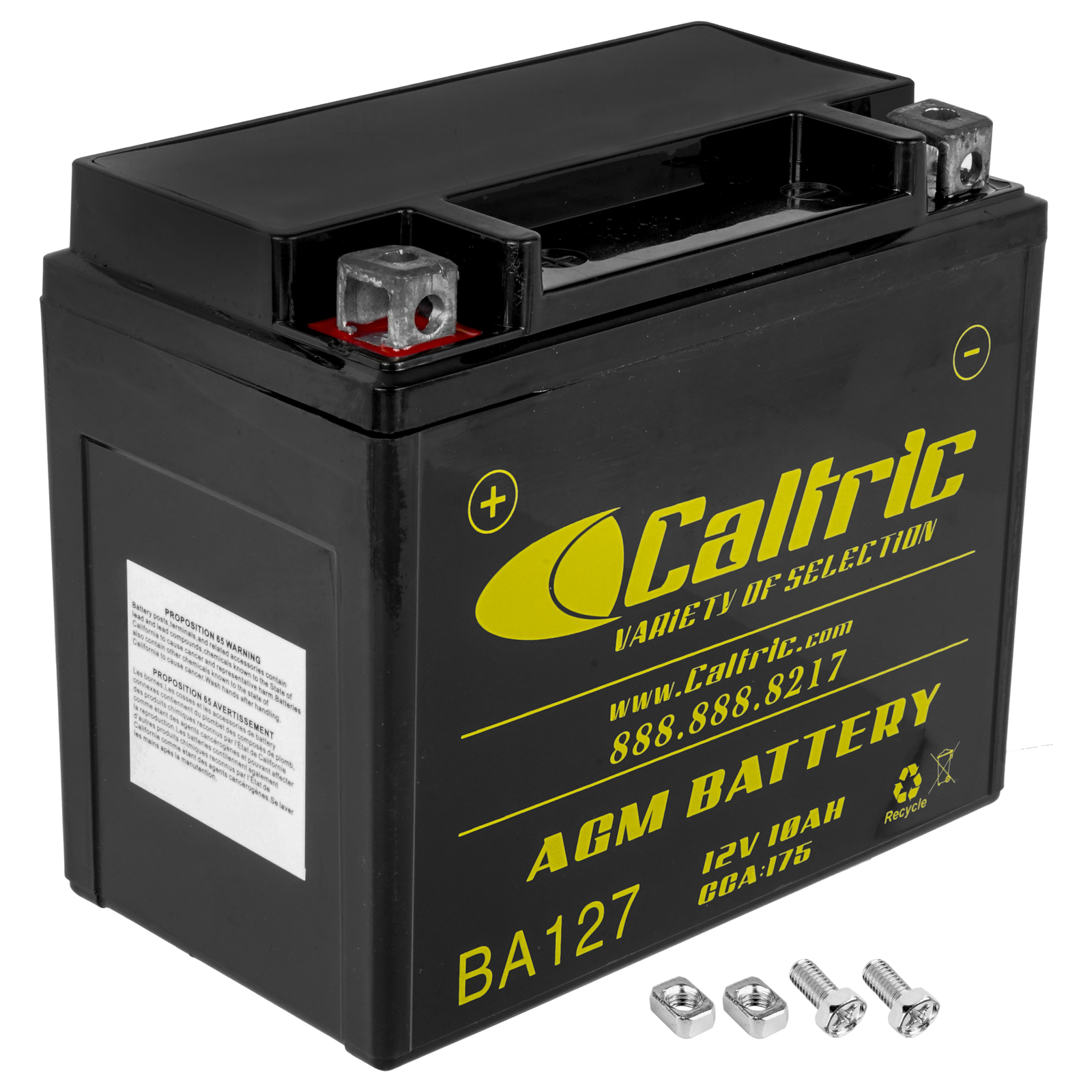 Caltric AGM Battery for Can-Am DS 250 DS250 2X4 2006-2016 2017 2018-2025