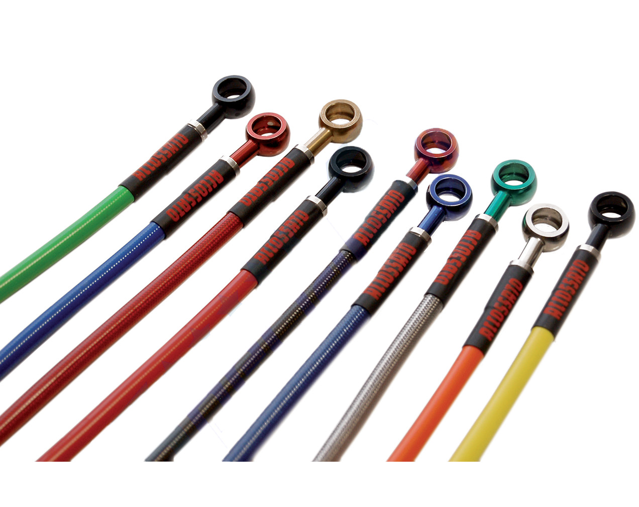 BRAKE HOSES KIT ACCOSSATO FOR HONDA QUAD TRX250EX 2003 > 2006 LAYOUT: F HOSES: 3