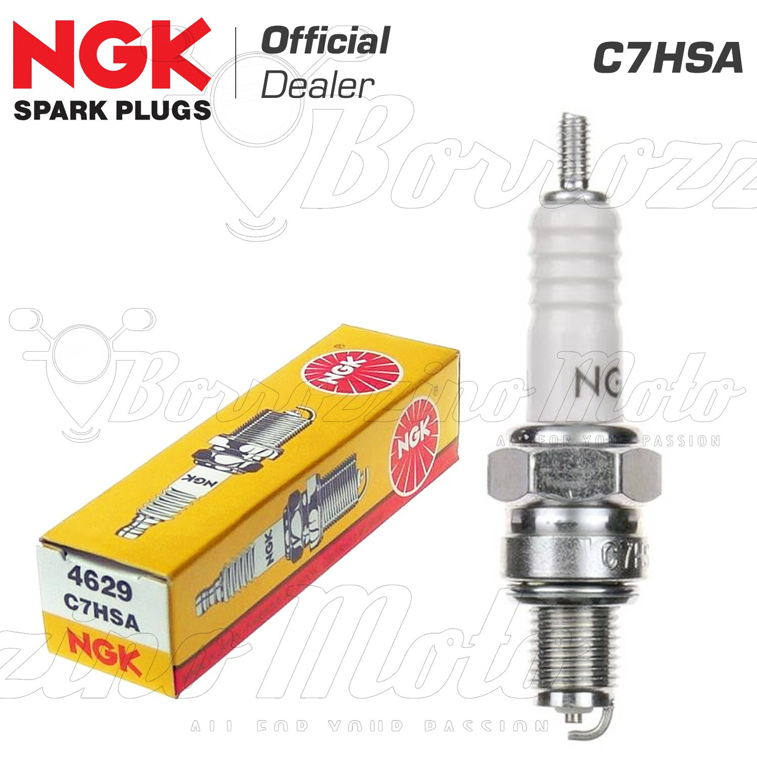 Original NGK Candle C7HSA Yamaha Quad YFA Breeze 125 1994