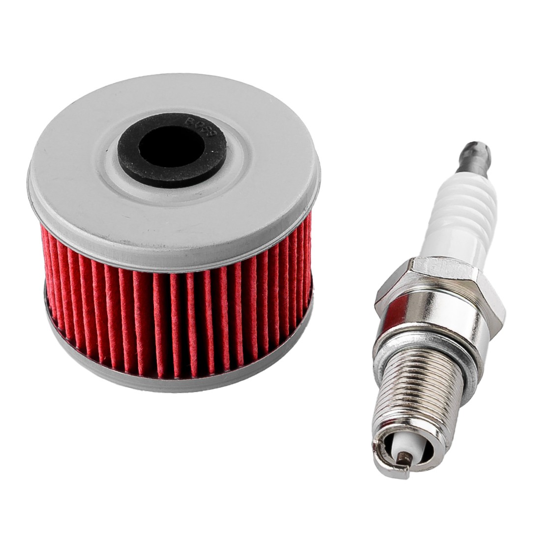 Oil Filter Spark Plug Fit for Honda Quad TRX 300 350 400 420 450 88-2020