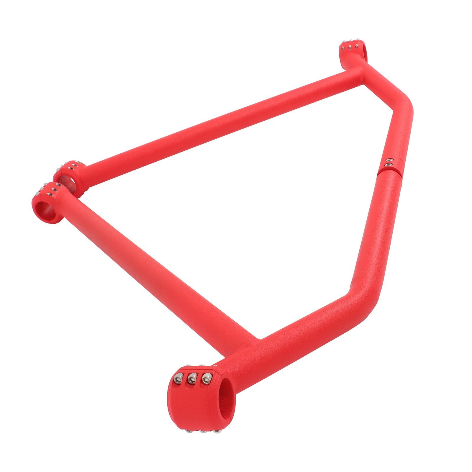Fit For Can Am Maverick X3 Bombardier Rear Face Tripod Guard Bar Red New