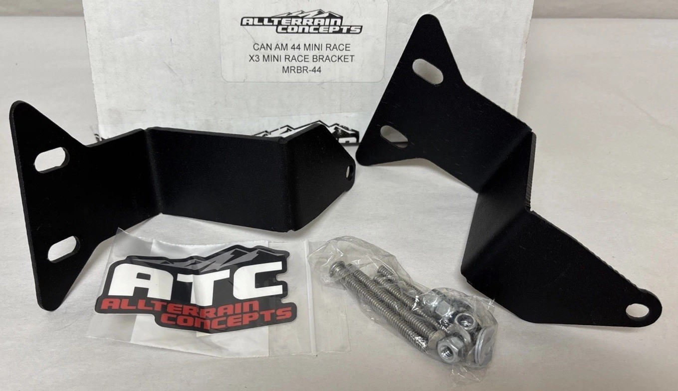 Allterrain Concepts Can-Am 44 Mini Race X3 Mini Race Brackets QTY 2 #MRBR-44 M60