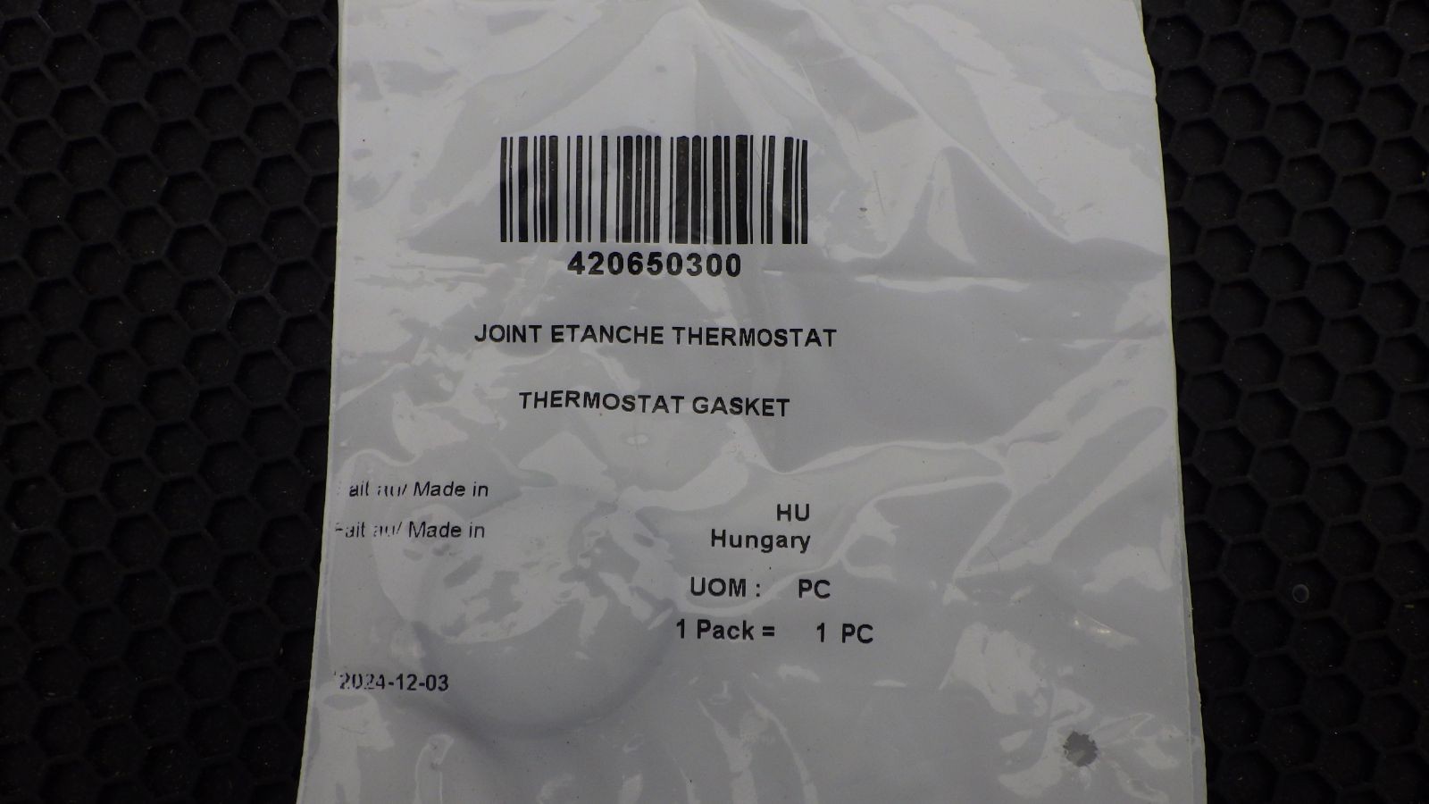 BRP Can-Am Thermostat Gasket 420650300 OEM New