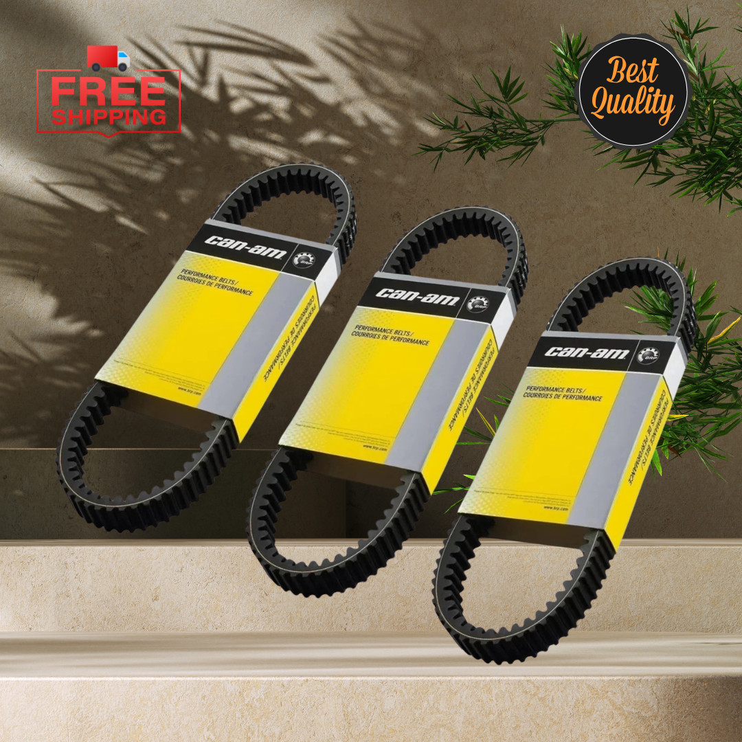 3 Packs Can-Am New OEM 100% PBO Performance Drive Belt Maverick X3, 422280652