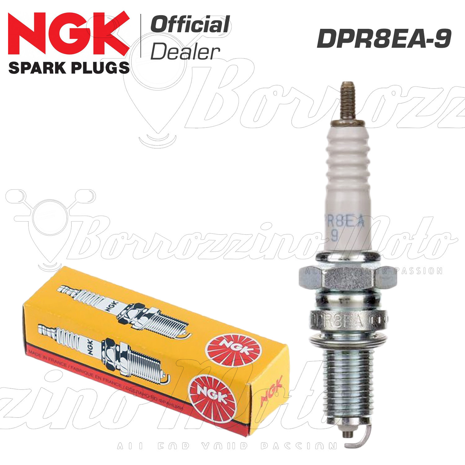 NGK Candle DPR8EA-9 Yamaha Quad YXR Rhino 660 2005